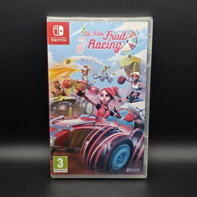 All Star Fruit Racing - Nintendo Switch - PAL - Cartridge Version - Brandneu 