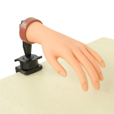 Practice Hand for Acrylic Nails,Mannequin Hands for Nails Practice,Nail Art Hand