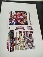 Insert king of fighter Neowave Atomiswave Sammy Poster Version For Arcade