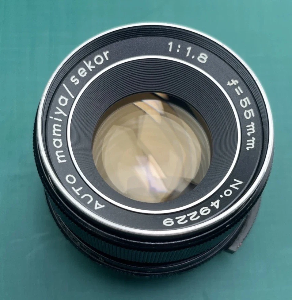 Mamiya f/1.8 Camera Lenses 55mm Focal for sale - eBay