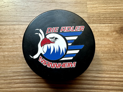 Eishockey Puck, Mannheimer Adler, Emblem, DEL, Neu, Vegum, Official, Slowakei