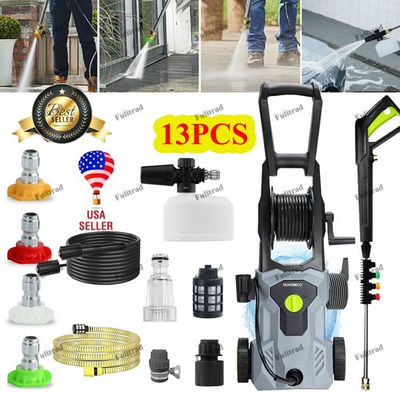 #ad Electric Pressure Washer 5000 PSI High Pressure Washer Portable Powered Washer $90.99