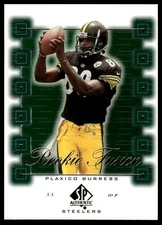 2000 SP Authentic #RF1 Plaxico Burress Rookie Fusion