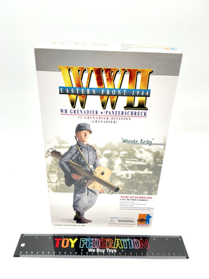 Dragon 1/6 WWII WH Grenadier W/ Panzerschreck WERNER KRIEG 1944 No