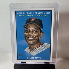 2025 Topps Update - Willie Mays MVP 1965 San Francisco Giants #MV-34