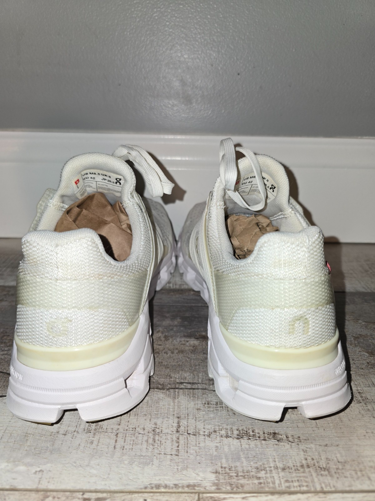 ON CLOUD Cloudswift "All White"  Running - EXCELL… - image 4