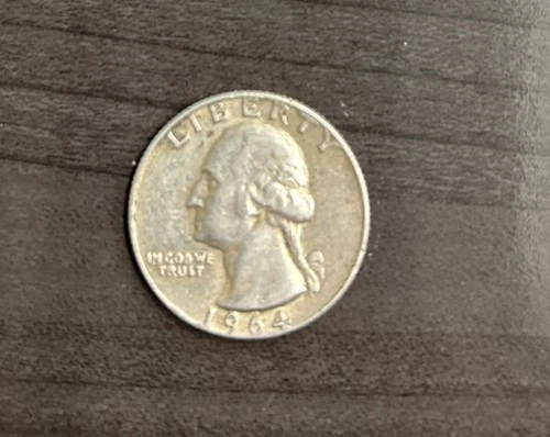 1964 D Washington Silver Quarter Free Shipping