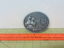 HESSTON 2016 National Finals Rodeo NFR Wrangler adult belt buckle