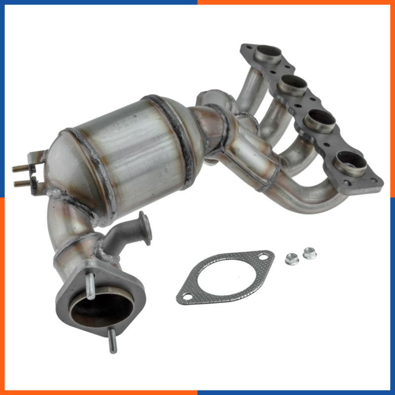 Catalyseur d'échappement KAT pour BMW collecteur de rechange anti-pollution