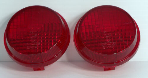 Replacement Turn Signal Lenses (Red) for Honda Cruisers - Also Kawasaki Vulcan - Picture 1 of 7