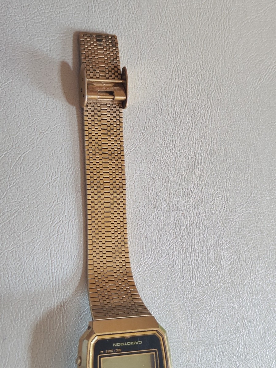 Casiotron Astronox ゴールド腕時計