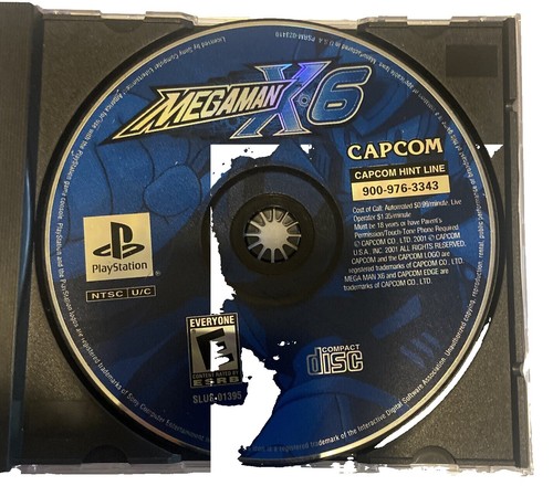 Rockman X6 Mega Man Sony Playstation PS1 NTSC Japan Paris 75001