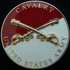 United States Army Cavalry Challenge Coin