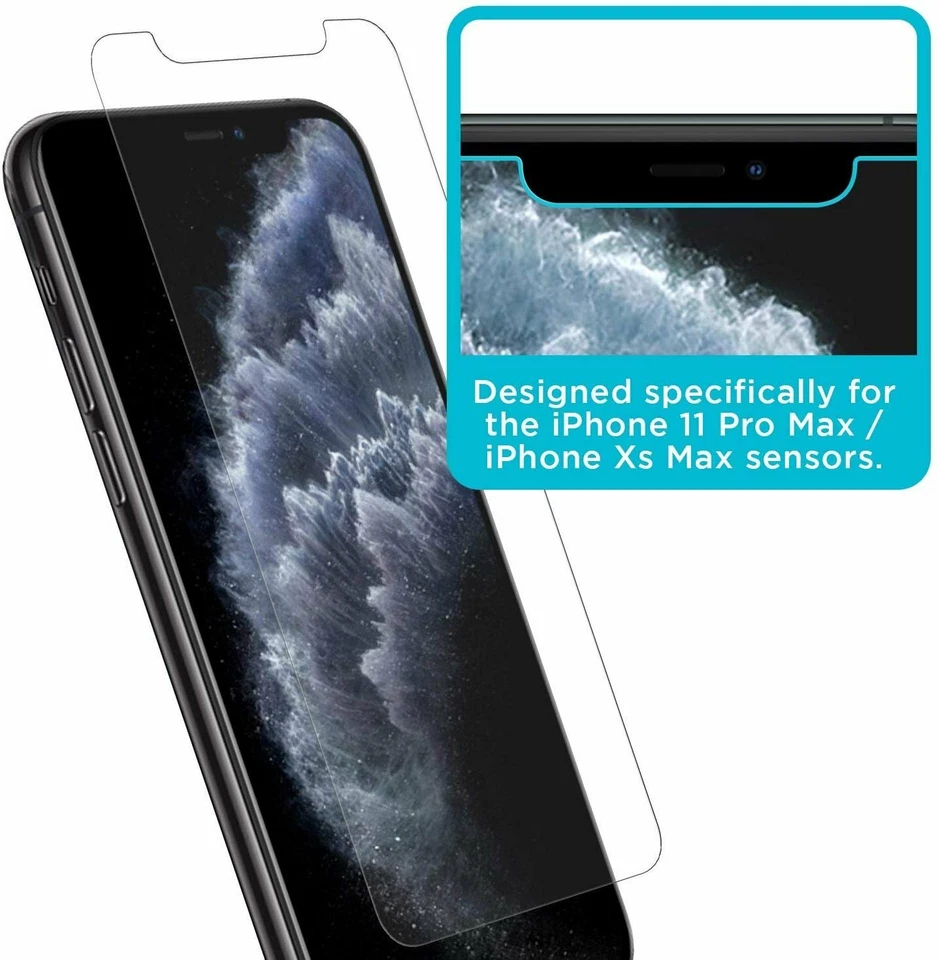 Tech Armor Glass Screen Protector for Apple iPhone 11 Pro Max / XS Max [3-Pack] - Image 4 of 4