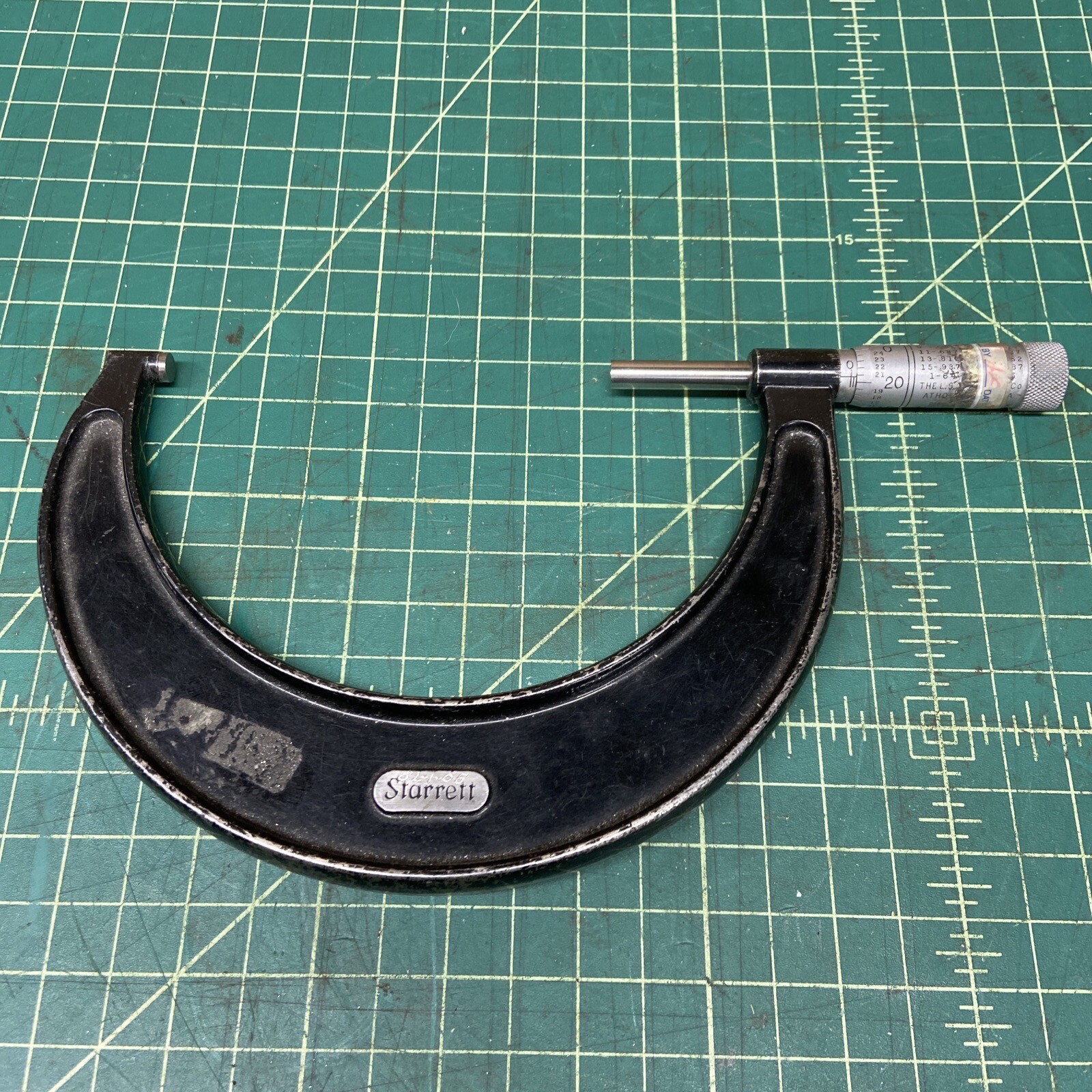 STARRETT 436 45” OUTSIDE MICROMETER eBay