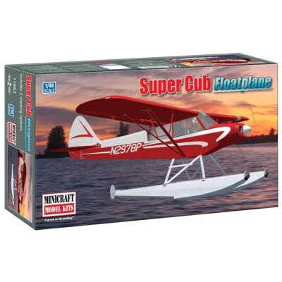 Minicraft #11663 1/48 Piper Super Cub Float Plan