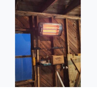 Warehouse Workshop Garage Basement INDUSTRIAL Ceiling Heater Radiant Shop  Space