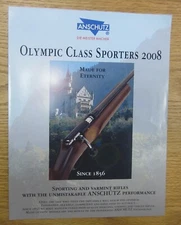 Anschutz Olympic Class Sporters  Product Catalog