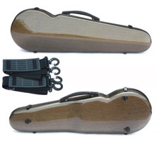 Advance Carbon Fiber Violin case 4/4 Violin Box Strong Light Case with Straps