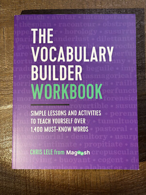 WORD POWER: The Vocabulary Builder Workbook by Chris Lele (Zephyros, 2018)   VG+