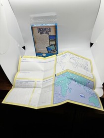 Uncharted Waters Nintendo NES Complete CIB W Map KOEI Rare Near Mint!