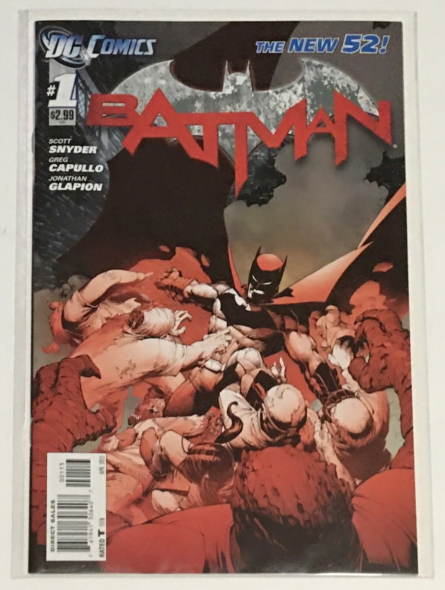 New 52 Batman #1-10 Variant Covers 2011 3rd Printing DC