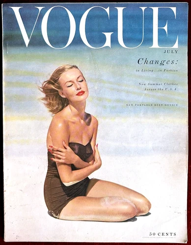 Vogue Magazine ~ July 1953 ~ Rawlings Dovima Jean Patchett Horst Fonssagrives