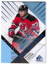 16/17 SP GAME USED HOCKEY ROOKIES RC BLUE AUTO CARDS (101-199) U-Pick From List