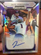 JAZZ FERGUSON 2019 PRIZM DRAFT PICKS ROOKIE NORTHWESTERN AUTOGRAPH AUTO RC /75!!
