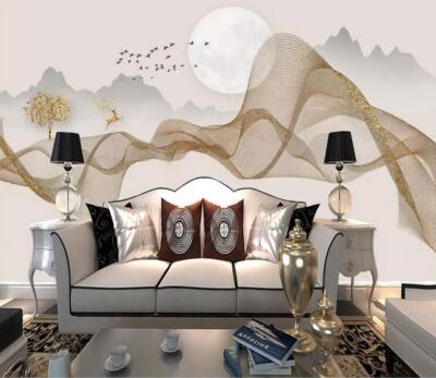 3D Goldene Textur ZHUC1378 Tapete Wandbild Fototapete Abnehmbarer Ann