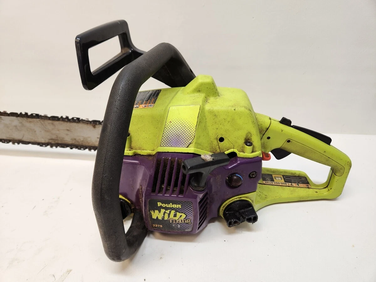 POULAN WILD THING 2375 CHAINSAW eBay