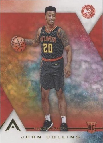 2017-18 Panini Immaculate Rookie Patch Autograph #124 John Collins