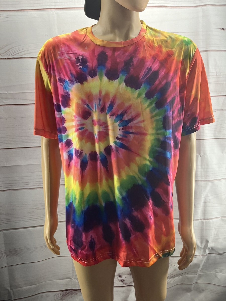 Hippie Tye Dye Dude Men's Halloween Costume