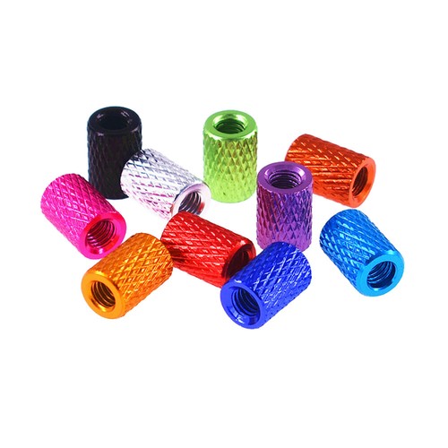 M3 M4 Aluminum Alloy Knurled Thumb Nuts High Types Round Nut Hand Grip Knobs Nut - Picture 3 of 5