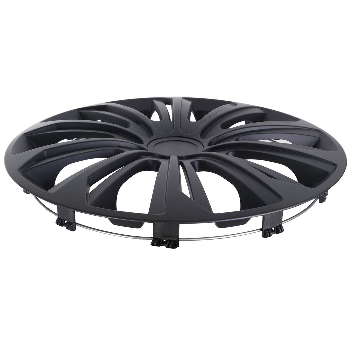 Copricerchi EXTRA Strong nero/bianco, set da 4 pezzi