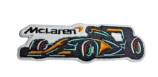 McLaren F1 Formula 1 Racing Team Premium Motorsports 4in Patch Iron / Sew-On