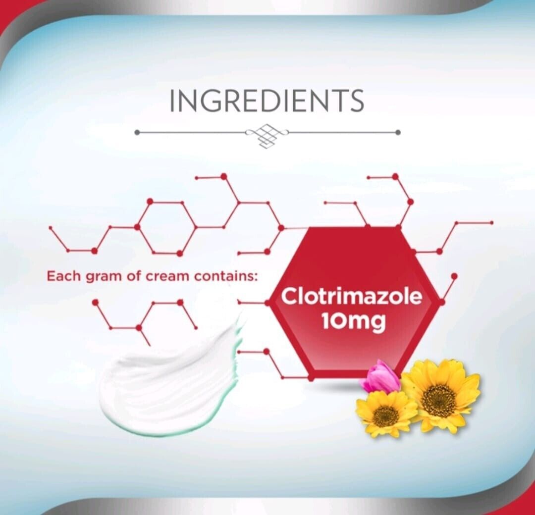 Canesten Cream Antifungal Ringworm Infection Athlete's Foot 4 boxes x