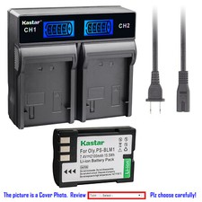 Kastar Battery LCD Rapid USB Charger for Olympus BLM-1 BLM1 Olympus C7070 Camera