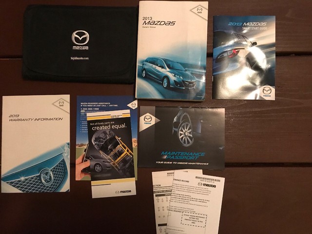 Mazda 5 manual