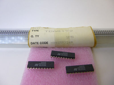 1 Stück / 1 piece  TDA8192 MULTISTANDARD AM AND FM SOUND IF CIRCUIT FOR TV NEW
