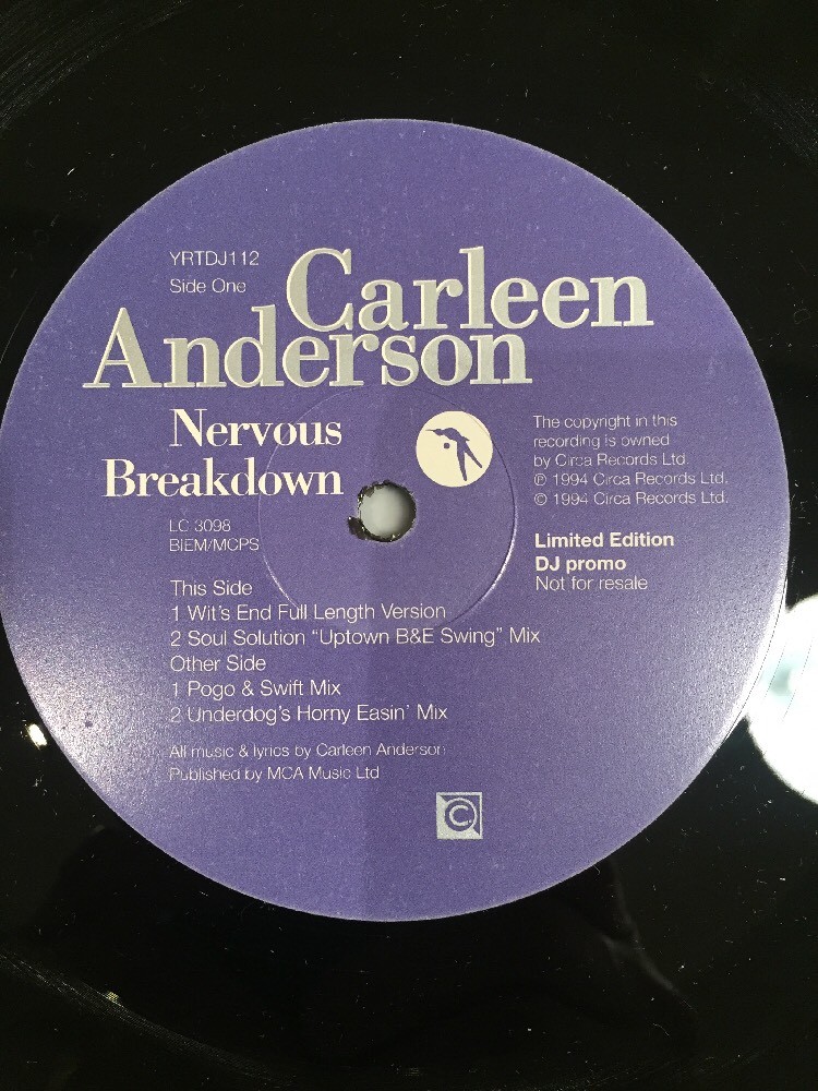 Carleen Anderson - Nervous Breakdown 12