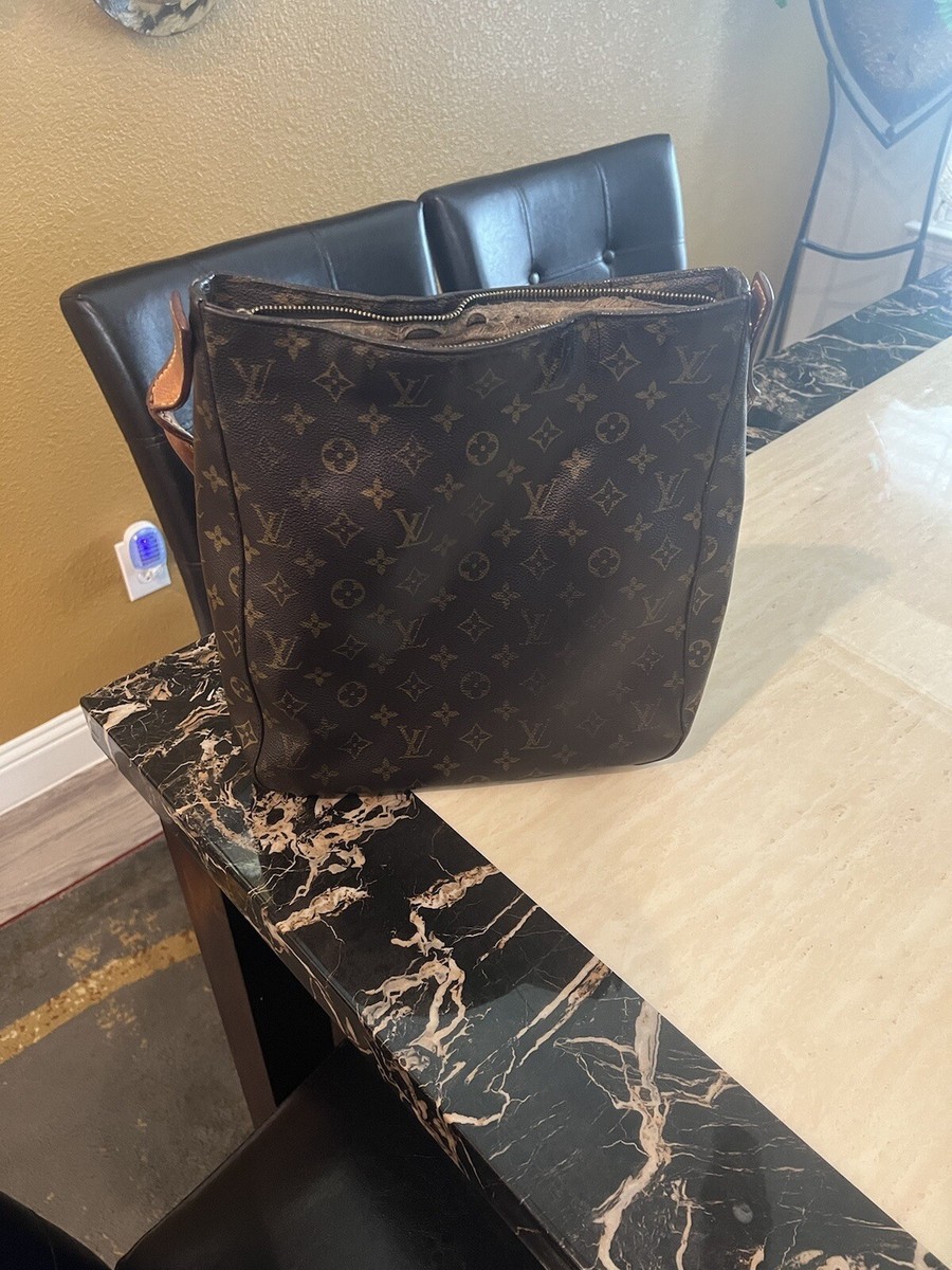 Louis Vuitton Looping Shoulder Bag GM Brown Leather