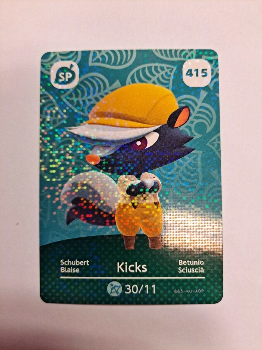 Animal Crossing GENUINE amiibo Series 5 Cards 401 448 Nintendo