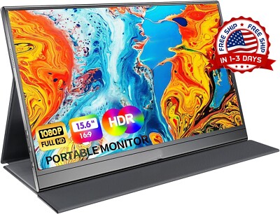 monitor portátil para portátiles de 15.6'' full HD IPS USB extensor dual pantalla