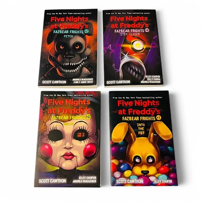 Five Nights at Freddy s Fazbear Frights Lot (Books 1 4)