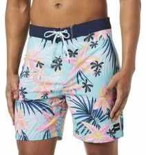 Men  s Hurley Phantom Classic 18" Boardshorts Stretch Aura Green Size 29 New