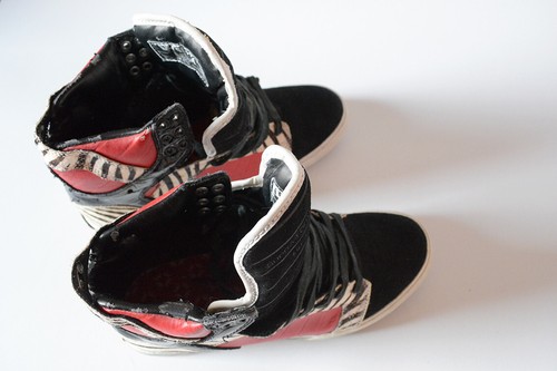Rare SUPRA Skytop COMAKAZI 9 zebra Lil Wayne Society Muska 413 II 4 factory tk - Foto 6 di 8