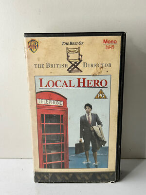 The Best Of The British Director: Local Hero On VHS Video Cassette Tape