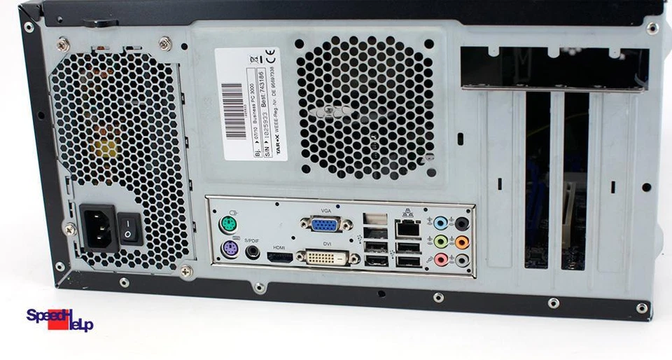 Foxconn G41M-S -V Intel Dual Core E3300 Computer PC Windows XP 4GB RAM 80GB - Image 3 of 4