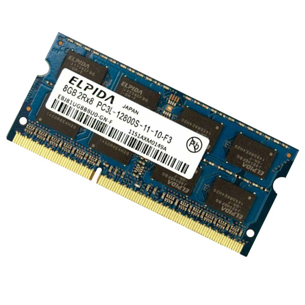 RAM Pour PC Portable 32 Go / 16 Go / 8 Go – DDR3L 1600 MHz 1,35V 204 Broches – Neuf